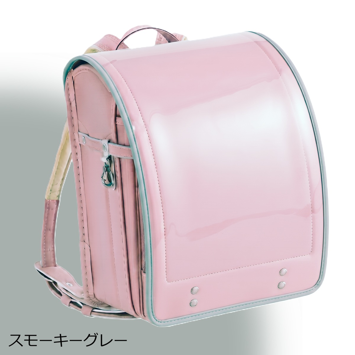専用！月夜のコロコロスタンド/透明×ピンクガラスケース/水色リボン◇ケース ランドセルカバー 透明 日本製 女 男 雨 かわだい Momoシリーズ 全12