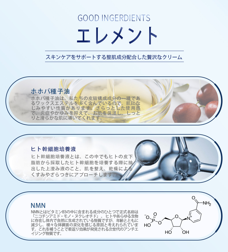 VieMax ヒト幹細胞 培養液 エキス NMN 配合 夜用クリーム ・50g ヴィ 