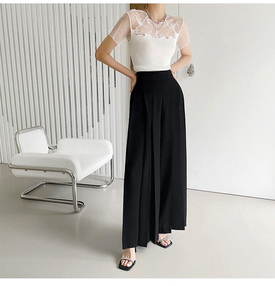 トップス レディース Vネック To きれいめ カットソー シースルー スリム セクシー タイト ノースリーブ メール便可 レース 上品 半袖 夏 春 韓国 素敵でユニークな 半袖