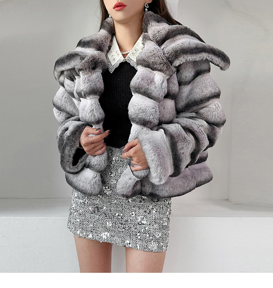 コート レディース ファー フェイクファー ジャケット アウター きれい