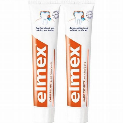 送料無料 エルメックス Elmex 歯磨き粉 75ml 2個セット