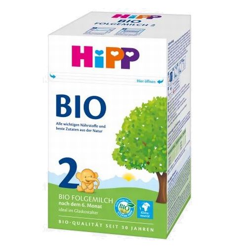 HiPP ヒップ オーガニック 粉ミルク 2袋 2個 x 600g HiPP ヒップ BIO オーガニック 粉ミルク STEP2 6ヶ月