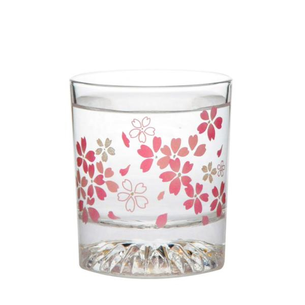 楽天市場】HOYAホヤ クリスタルガラス　桜　ロックグラス ★お値下げ★　HOYA か*し様 クリスタルロックグラスHOYA glass CRYSTALrocks 工芸品