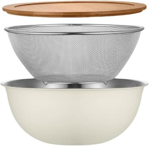 ボウル ふた付き水切りボール ざるセット in 多機能洗面器 不 製の