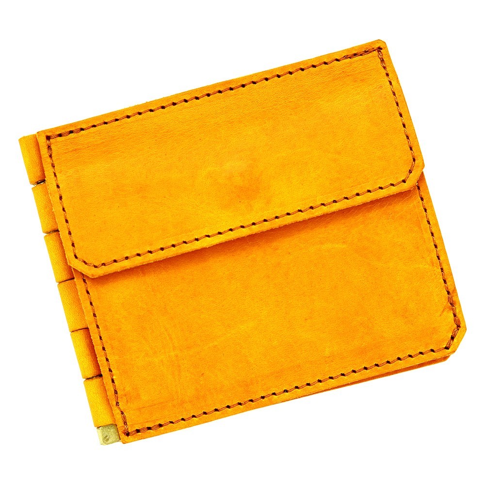 マネークリップ 二つ折り 蝶番 小銭入れ付き カード入れ付き 本革 レザー AGILITY affa アジリティアッファ アディシオン | AGILITY | 02