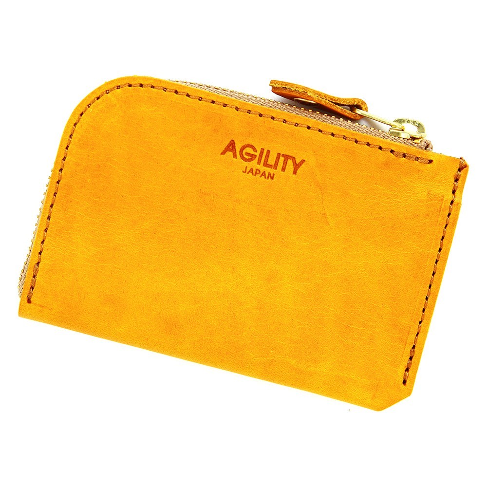【ネコポス】財布 極小財布 コインケース 小銭入れ ミニ財布 コンパクト L字ファスナー AGILITY affa アジリティアッファ フラットミニ | AGILITY | 02