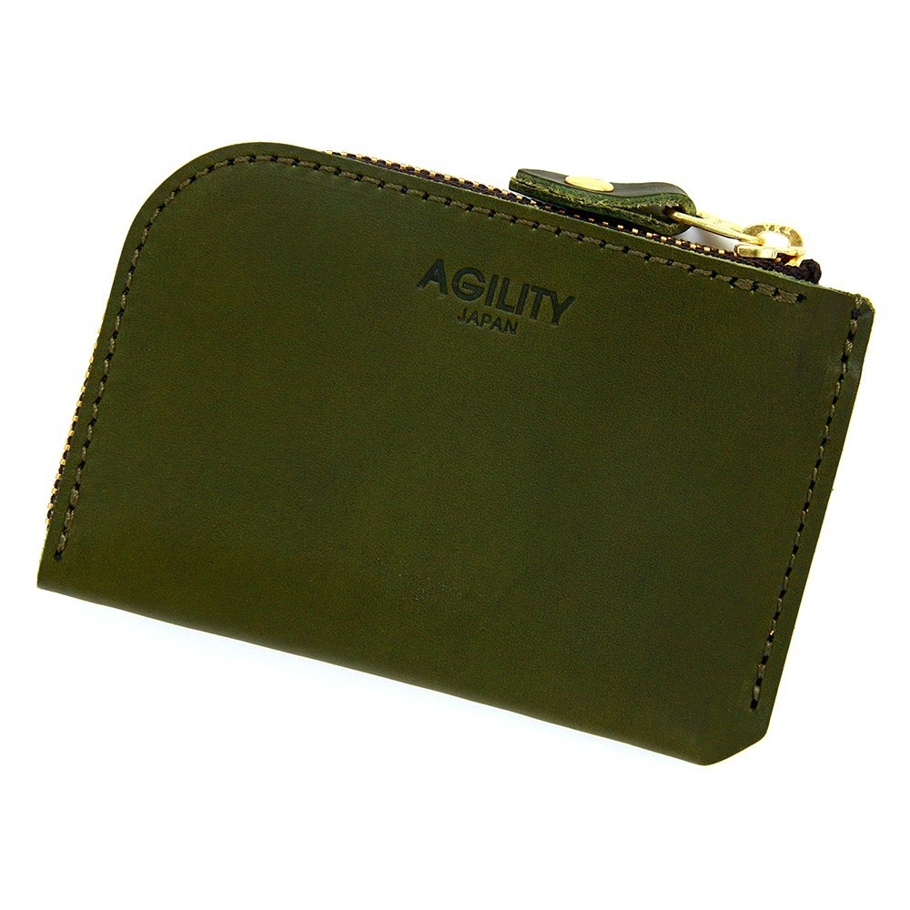 【ネコポス】財布 極小財布 コインケース 小銭入れ ミニ財布 コンパクト L字ファスナー AGILITY affa アジリティアッファ フラットミニ | AGILITY | 04