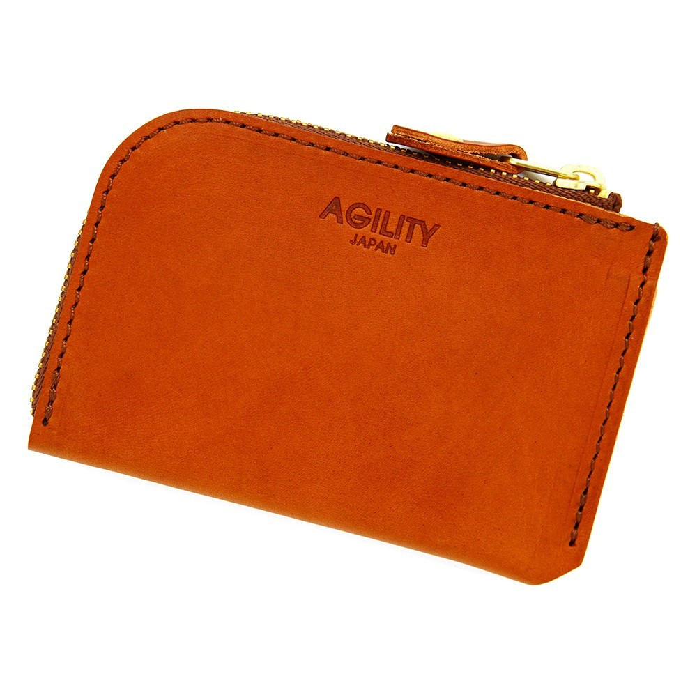 【ネコポス】財布 極小財布 コインケース 小銭入れ ミニ財布 コンパクト L字ファスナー AGILITY affa アジリティアッファ フラットミニ | AGILITY | 06