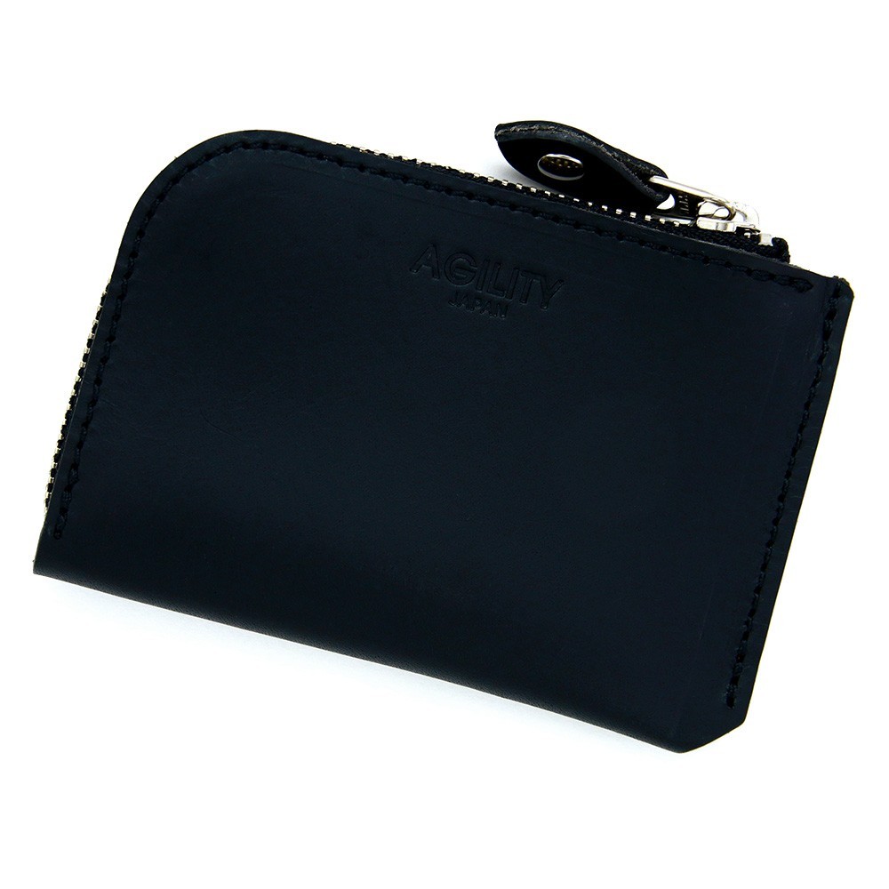 【ネコポス】財布 極小財布 コインケース 小銭入れ ミニ財布 コンパクト L字ファスナー AGILITY affa アジリティアッファ フラットミニ | AGILITY | 08