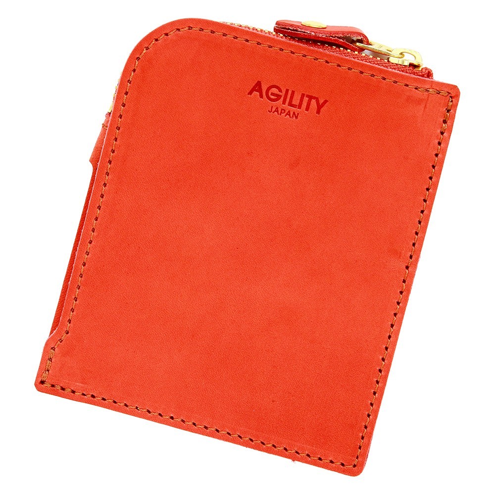 財布 極薄財布 コンパクト 薄い 本革 レザー 本革 ショートウォレット AGILITY affa アジリティアッファ フラットウォレット｜kawamonogatari｜02