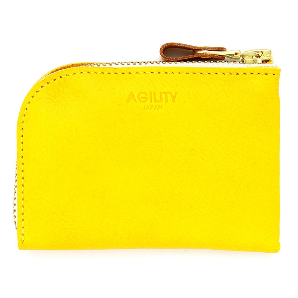【ネコポス】コンパクト コインケース 小銭入れ ミニ財布 L字ファスナー 二重構造 小さめ レディース AGILITY affa アジリティアッファ シエル[M便 3/3] | AGILITY | 01
