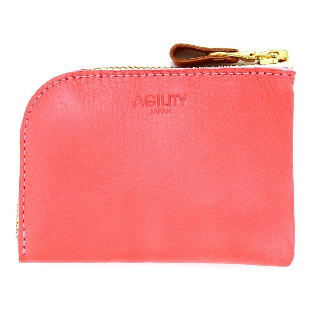 【ネコポス】コンパクト コインケース 小銭入れ ミニ財布 L字ファスナー 二重構造 小さめ レディース AGILITY affa アジリティアッファ シエル[M便 3/3] | AGILITY | 02
