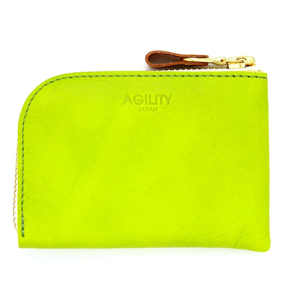 【ネコポス】コンパクト コインケース 小銭入れ ミニ財布 L字ファスナー 二重構造 小さめ レディース AGILITY affa アジリティアッファ シエル[M便 3/3] | AGILITY | 03