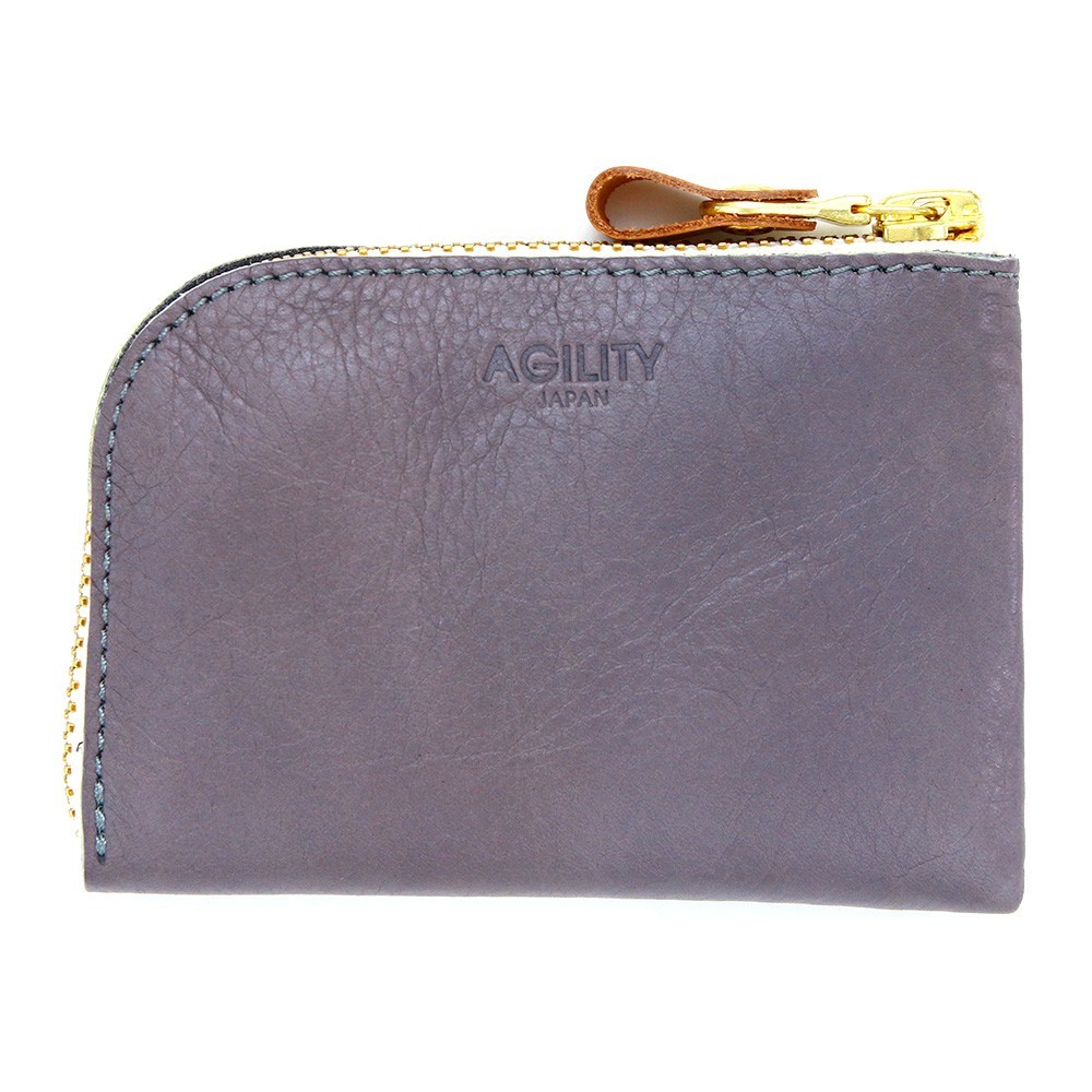 【ネコポス】コンパクト コインケース 小銭入れ ミニ財布 L字ファスナー 二重構造 小さめ レディース AGILITY affa アジリティアッファ シエル[M便 3/3] | AGILITY | 05