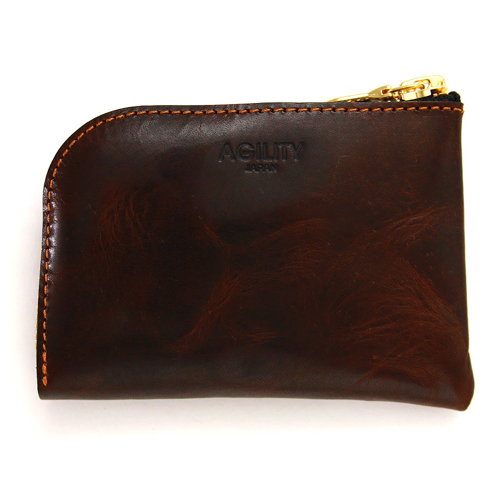 【ネコポス】ミニ財布 小銭入れ ワンアクション コンパクト ミニマリスト 革 本革 小さい AGILITY affa アジリティアッファ アルジャンII[M便 3/3] | AGILITY | 04