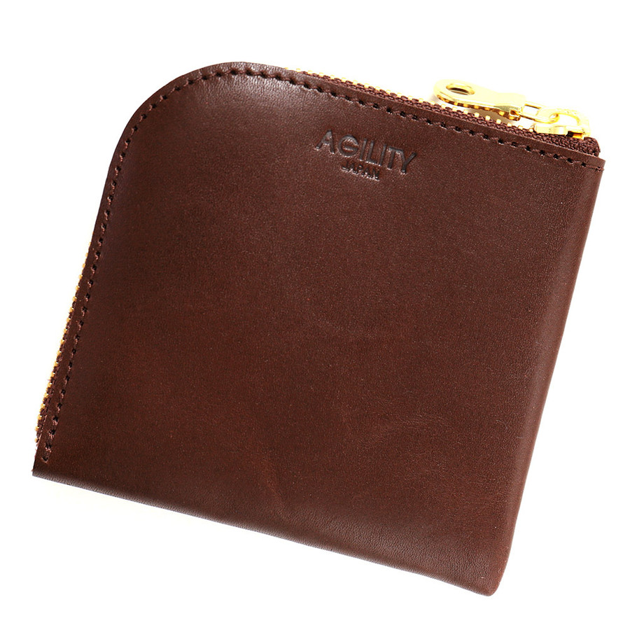 【ネコポス】二つ折り財布 短財布 小銭入れ ワンアクション 革 小さい AGILITY affa アジリティアッファ アルジャンショートII[M便 3/3] | AGILITY | 04