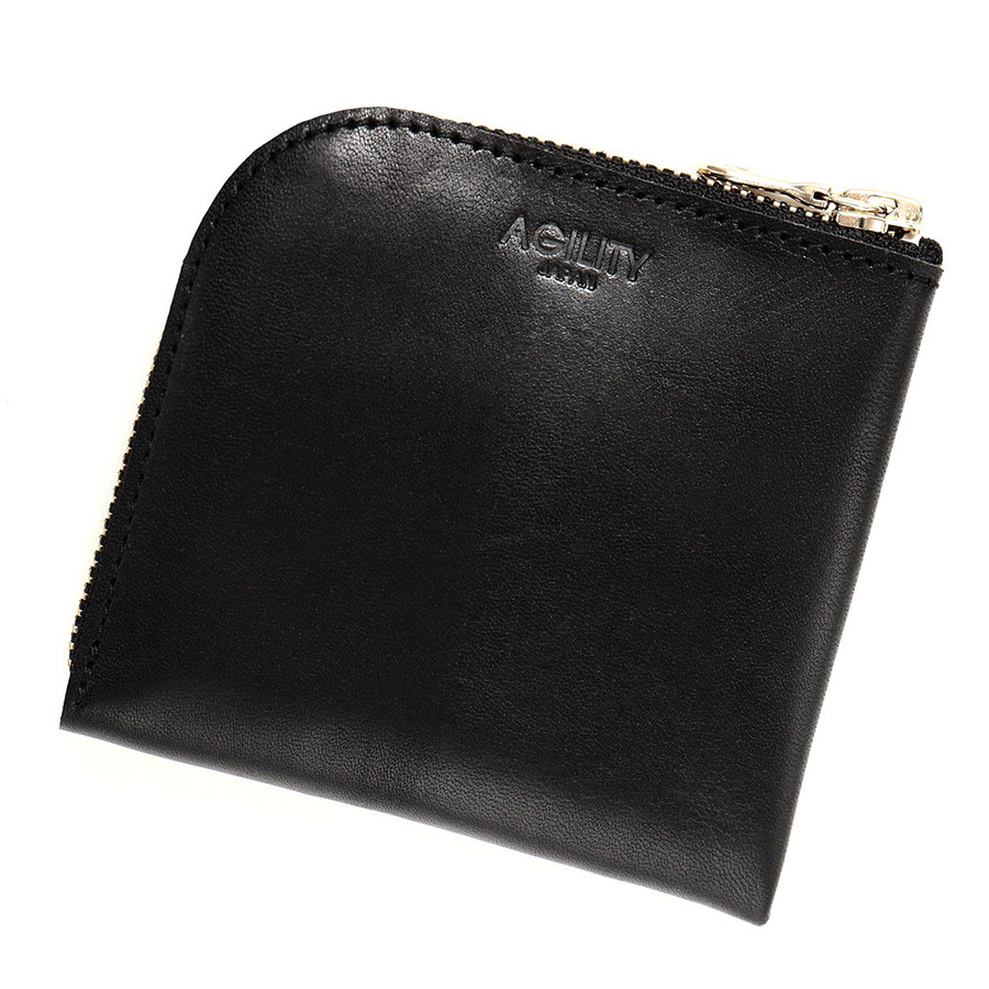 【ネコポス】二つ折り財布 短財布 小銭入れ ワンアクション 革 小さい AGILITY affa アジリティアッファ アルジャンショートII[M便 3/3] | AGILITY | 05