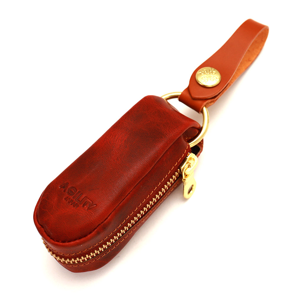 キーケース メンズ スマートキー ベルト通し 革 鍵 収納 本革 おしゃれ スマートキーキーケース 日本製 AGILITY affa アジリティ アッファ パンセ | AGILITY | 06