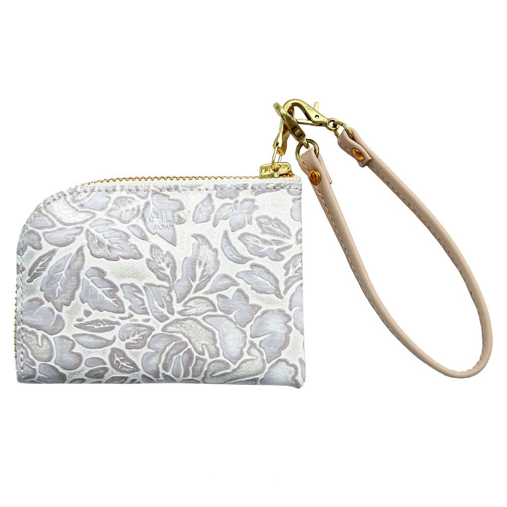 【ネコポス】レディース コインケース 花柄 型押し 本革 小銭入れ レザー カードケース AGILITY affa アジリティアッファ アルジャン[M便 3/3] | AGILITY | 01