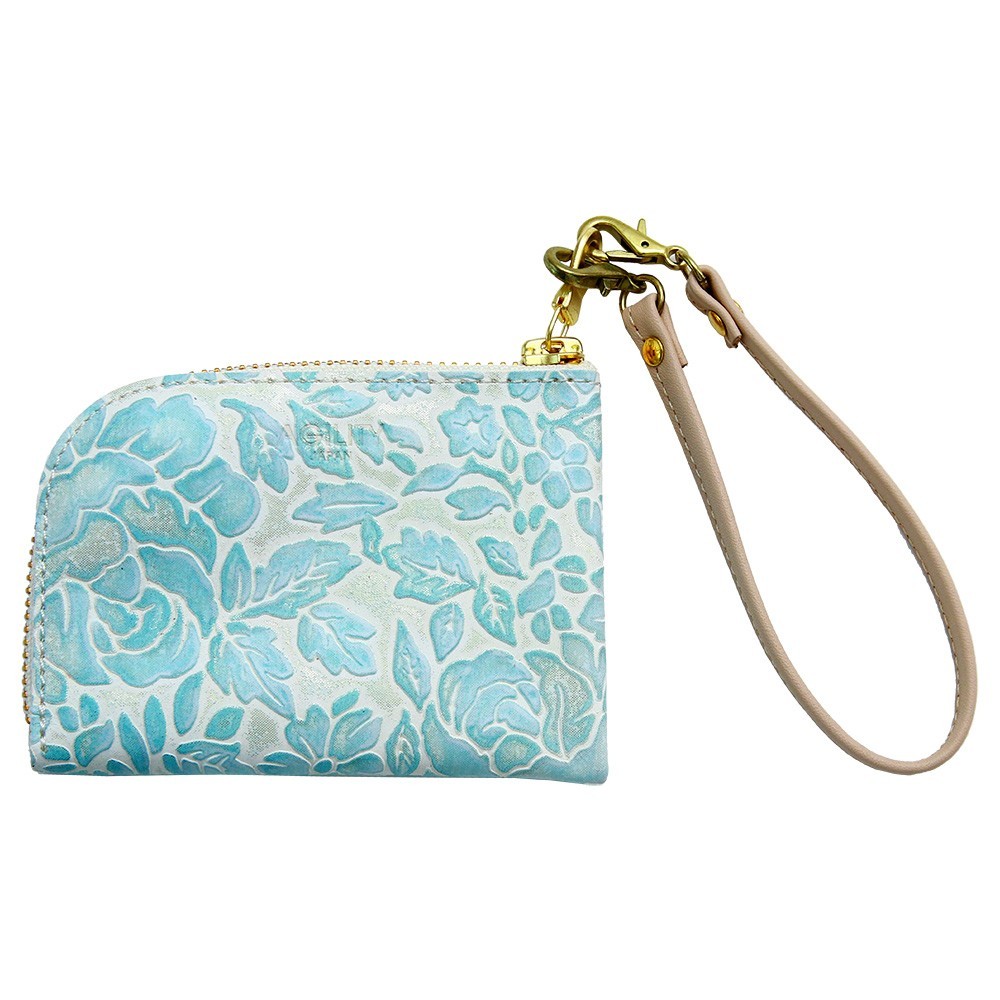 【ネコポス】レディース コインケース 花柄 型押し 本革 小銭入れ レザー カードケース AGILITY affa アジリティアッファ アルジャン[M便 3/3] | AGILITY | 03