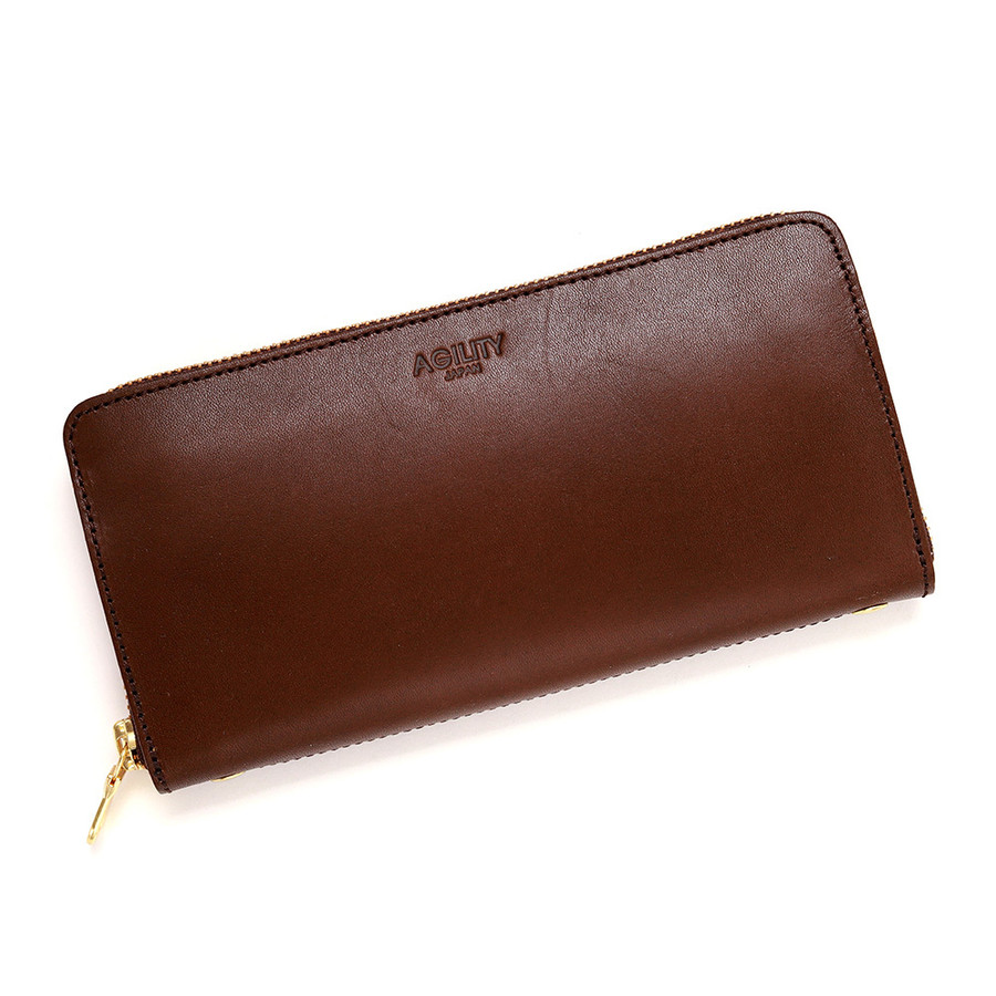 長財布 ラウンドファスナー 大容量 メンズ レディース 本革 レザー 栃木レザー AGILITY affa アジリティアッファ グロット | AGILITY | 04