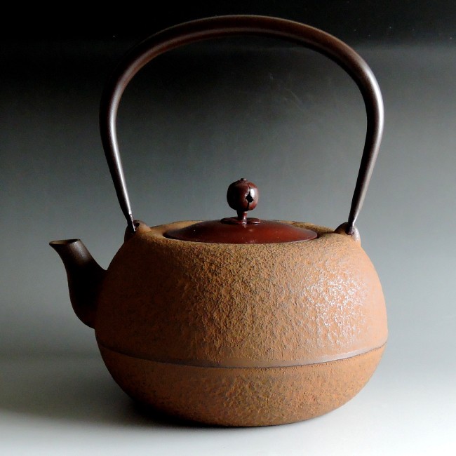 南部鉄瓶 南部鉄器 「姥口松竹梅錆色」 限定数再入荷鉄分補給 本場岩手