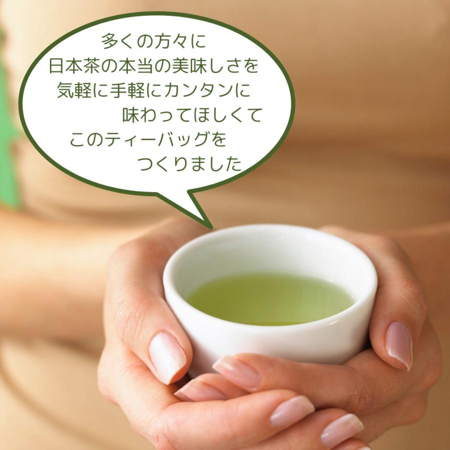 お茶 緑茶 「上煎茶ティーバッグ」3g×12包×2袋 ネコポス配送セット