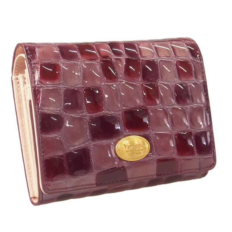 二つ折り財布 牛革 本革 大容量 L字ファスナー式 小銭入れ付きステンドグラス調 レディ−ス 札入れ アコーディオンマチ 送料無料 STE-06 |  | 02