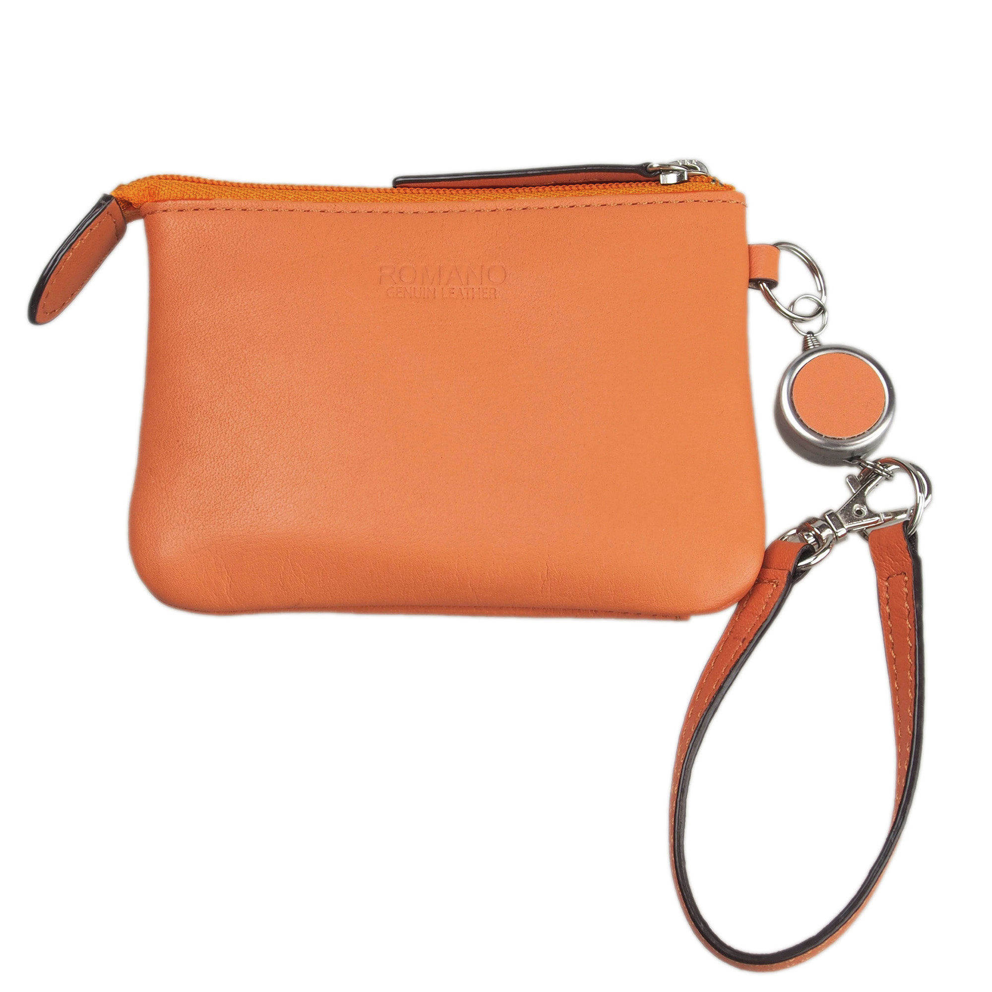 パスケース メ−ル便送料無料 コインケース リール付き ボタン付き カードが落ちない カードケース 本革 牛革 ROMANO ロマノレディ−ス メンズ 送料無料 SP-385 |  | 02