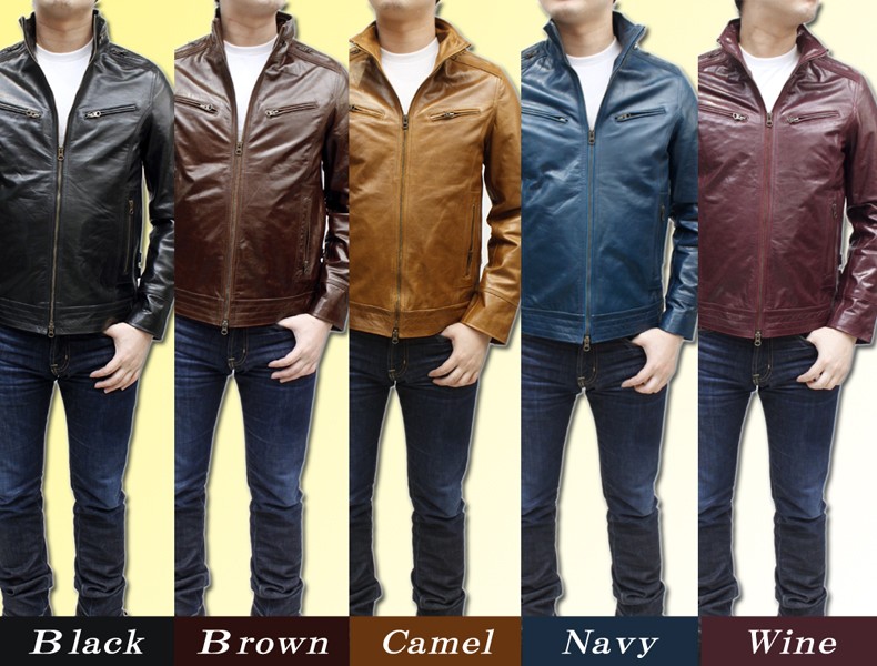 革ジャケット ライダースジャケット 革ジャン メンズ バッファロー 本革 レザー