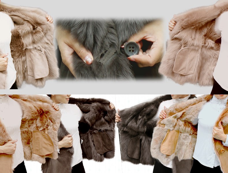 ムートンベスト レディース トスカーナ ダブルフェイス 本革 MO4111