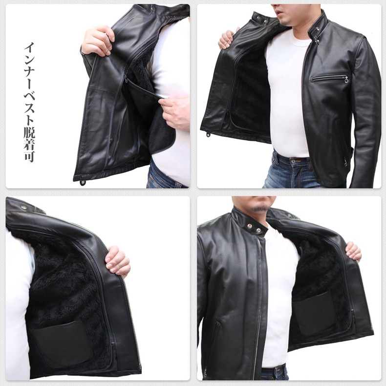 Schott N.Y.C ライダースジャケット 革ジャン レザージャケット