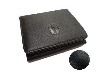 8017 二つ折り財布 牛革 ソフト 中BOX型 ベラ付 かーど9枚 レディース