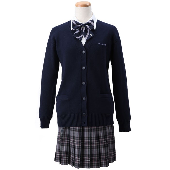 スクールカーディガン 女子 オリーブデオリーブ 制服 カーディガン :JN730:スクールアイテム専門店 カワトー - 通販 -  Yahoo!ショッピング