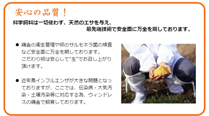 安心の品質