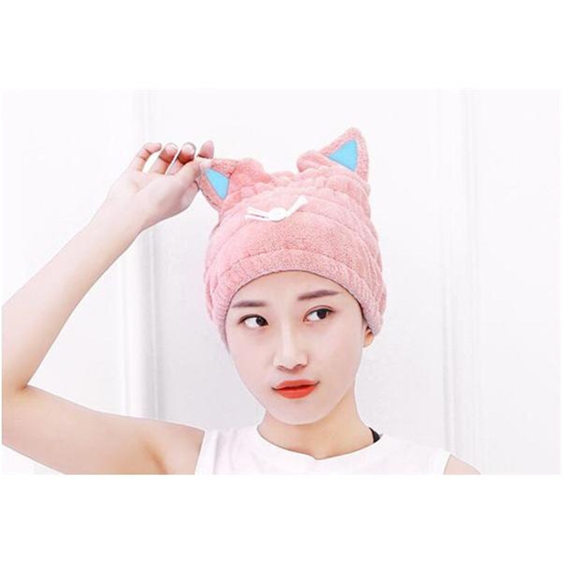 半額セール 2点目10％OFF タオルキャップ ヘアキャップ 子供 大人 プール タオルドライ ドライキャップ ヘアバンド 吸水 速乾 お風呂 マイクロファイバー タオル｜kawayama-shop｜02