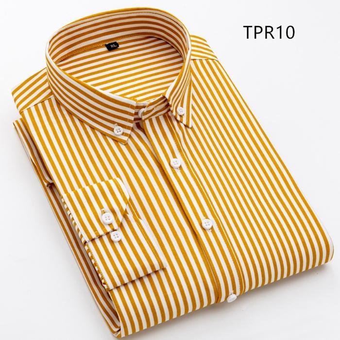 ストライプシャツ メンズ 長袖シャツ ボダンダウンシャツ ワイシャツ カジュアル 通勤 紳士服 ス 春服 : かざぐるまストア - 通販 ...