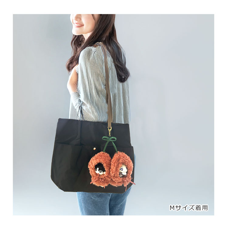 しろくまのポンチョ おでかけぬいぐるみキーホルダー 専用コスチューム ぬい服 ポンチョ 15cm 10cm 11cm さくらんぼ ぬいポンチョ