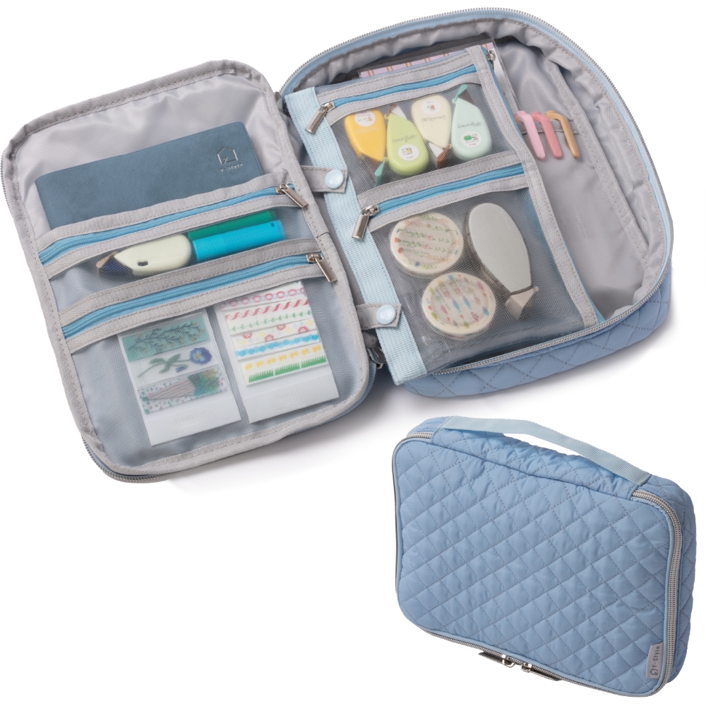 Y-Style 文房具を持ち運ぶ手帳ケース 立つ 文具 文房具 筆箱 ふでばこ ペンケース 収納 複数持ち 2冊持ち かわいい おしゃれ たくさん入る | YーStyle | 03