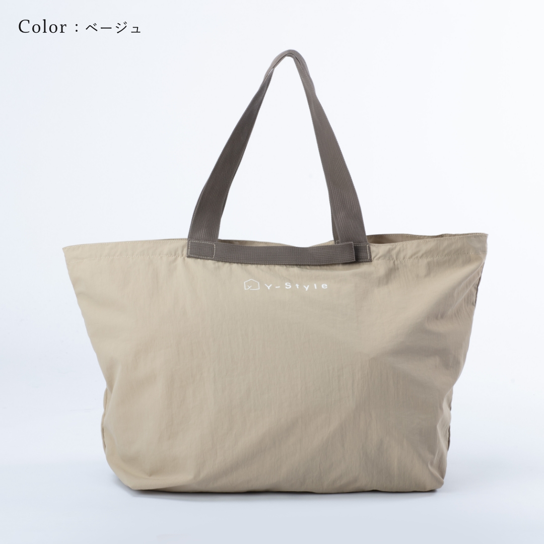 YーStyle Y-Style 折りたためる万能マルシェバッグ 40L キャリーオン