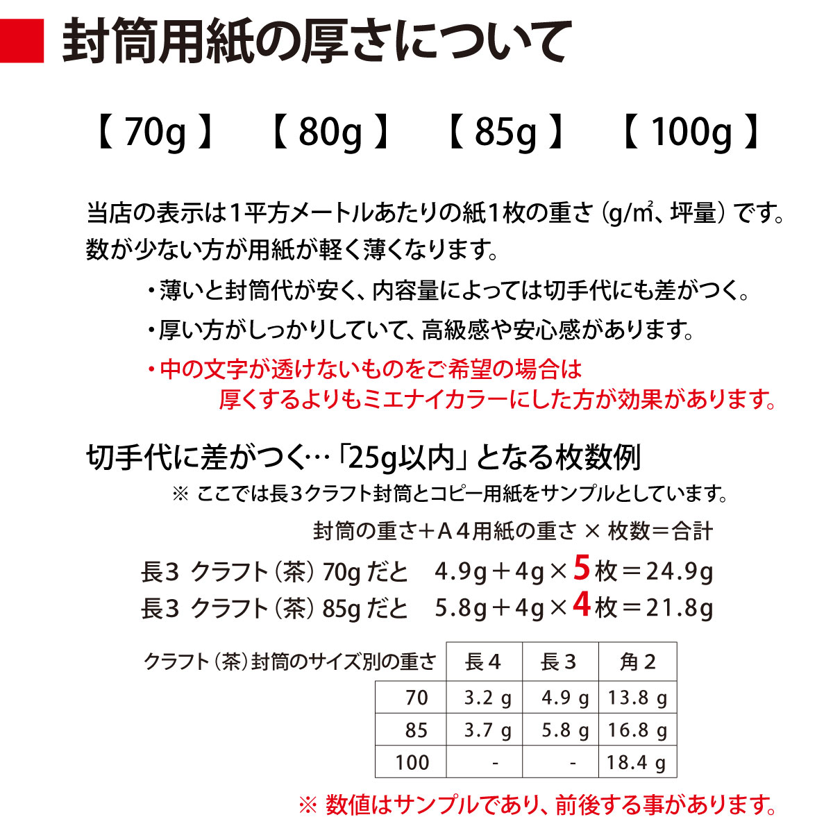 封筒作成 長４ Ｋカラー封筒に黒１色で名入れ印刷 1000枚 長形4号封筒代込み 厚さ70g 標準配送料込み_7