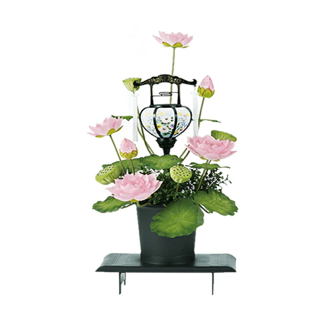 盆提灯 お盆提灯 霊前灯 水光蓮 張 ピンク（1個入り） 蓮 花 初盆 新盆 花 提灯 岐阜提灯 お盆 灯篭 新盆飾り 初盆飾り お盆飾り 祭壇