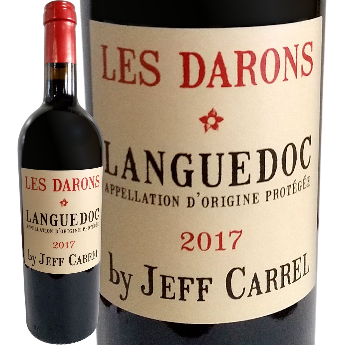 赤ワイン フランス 750ml wine レ ダロン by ジェフ カレル 2017