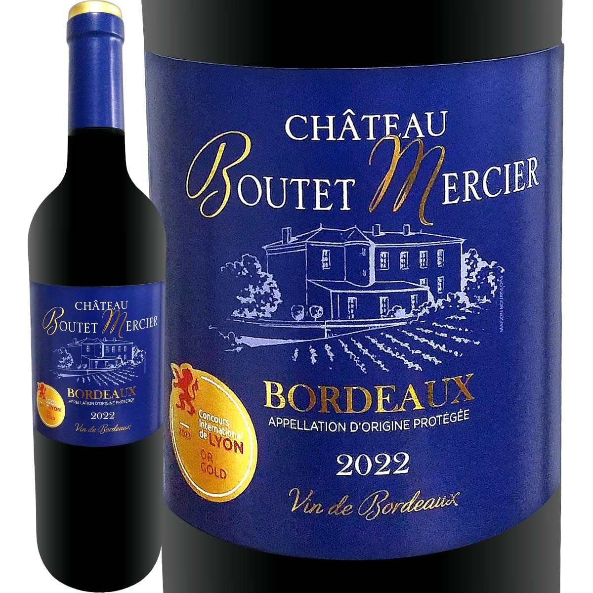 DE MOUSSAS ボルドー 赤ワイン 2022 750ml DE MOUSSAS ボルドー 赤ワイン 2022 750ml