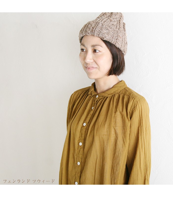 本物の HIGHLAND2000 ハイランド2000 ニット帽 良好 48cm ブラック ウール レディース 帽子 ハット hat 服飾小物  www.maxxbox.ind.br