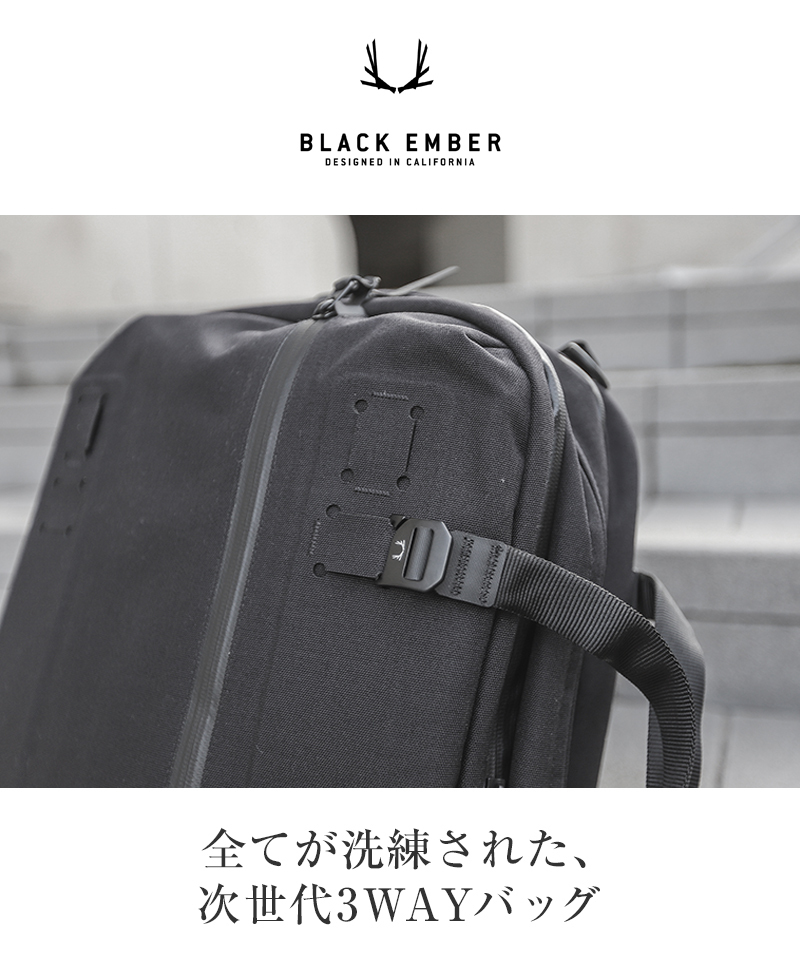 Black Ember ブラックエンバー Forge フォージ 撥水 バックパック