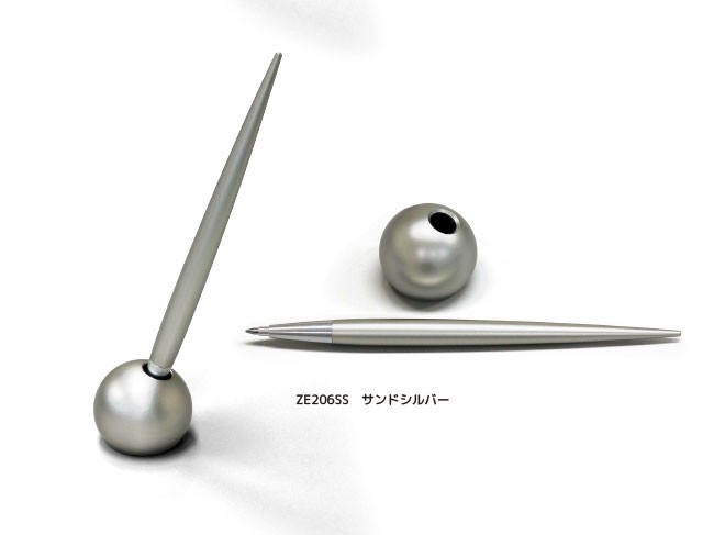 【人気商品】卓上ボールペン ペンスタンド サンドシルバー ZE226S-SL ZE226S ペンスタンド・サンドカラーシリーズ - delight labo
