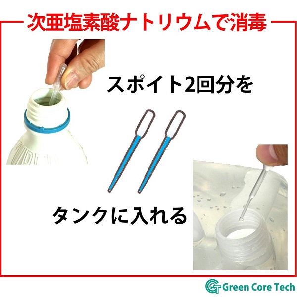 グリーンコアテック BW-1000E セラミックフィルター式浄水器 災害対応