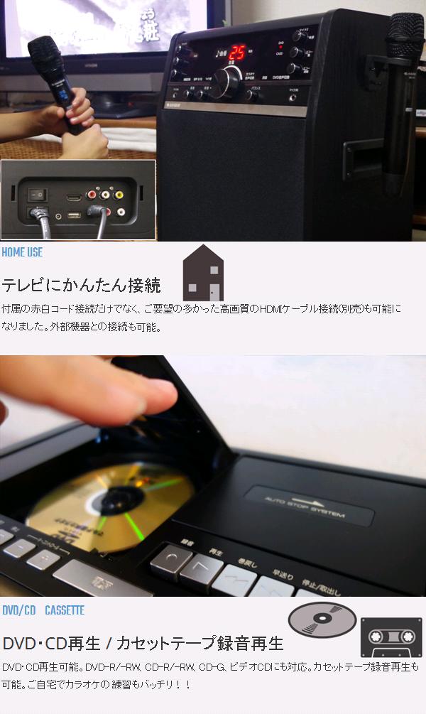 ANABAS ANABAS DVD-K110 DVD カラオケ システム ブラック 送料