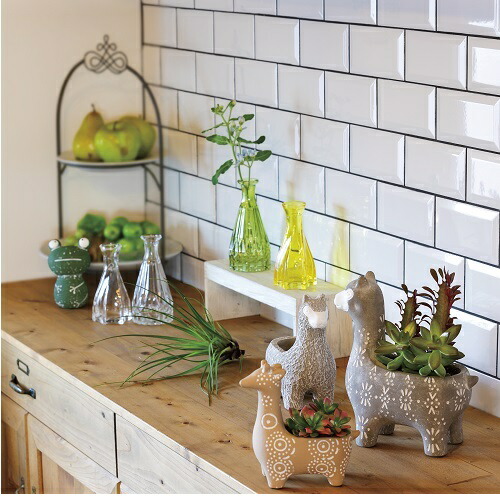 HH31746 アルパカ プランター S 2個セット 穴無 オーナメント